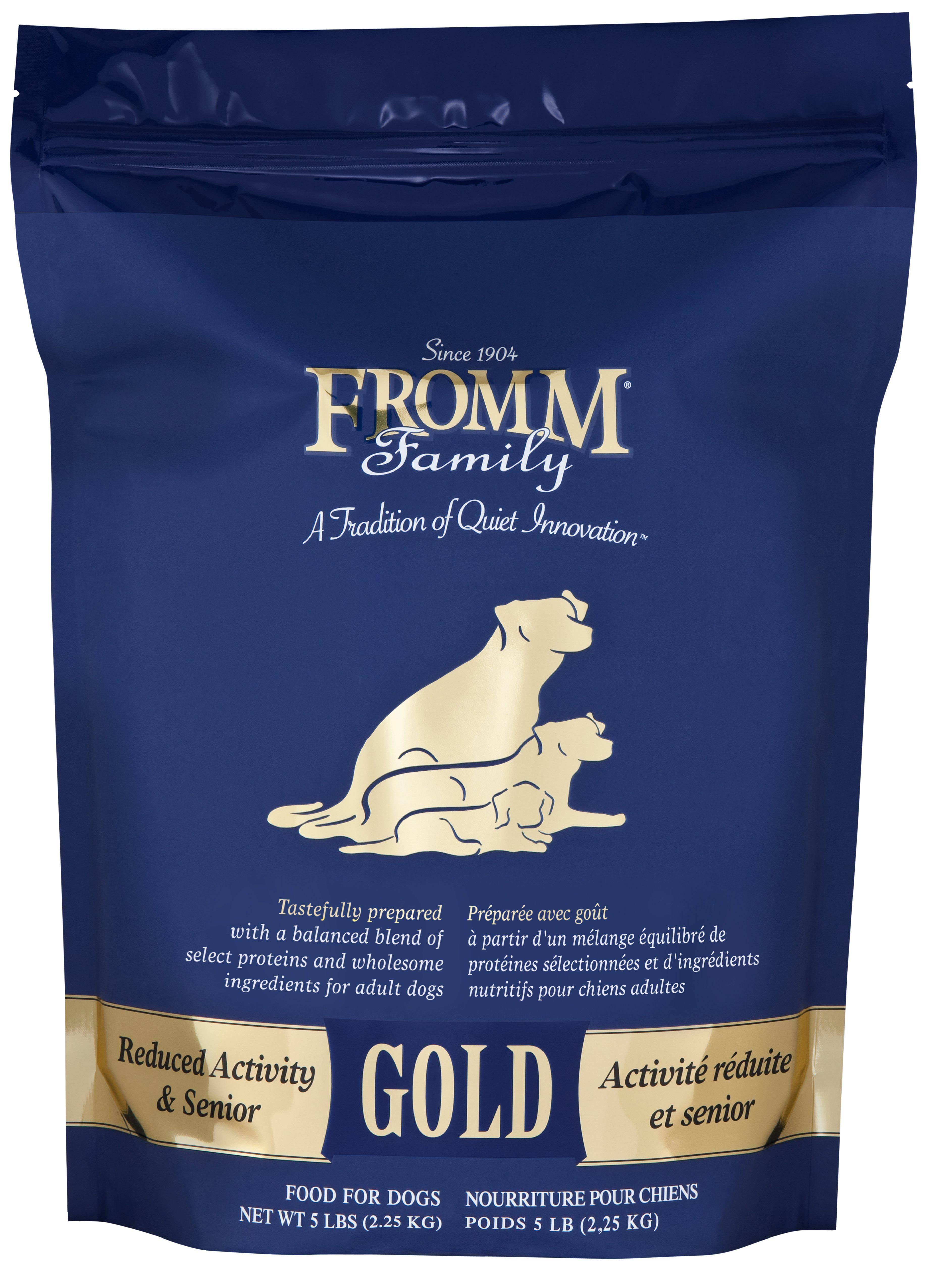 Fromm Gold Reduced Activity Senior Dog Food 5 lbs