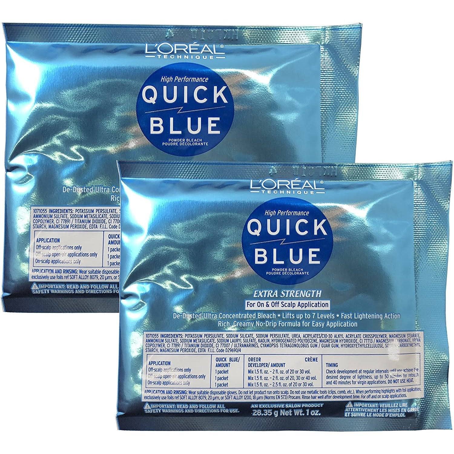 L'oreal quick blue powder bleach 1 oz