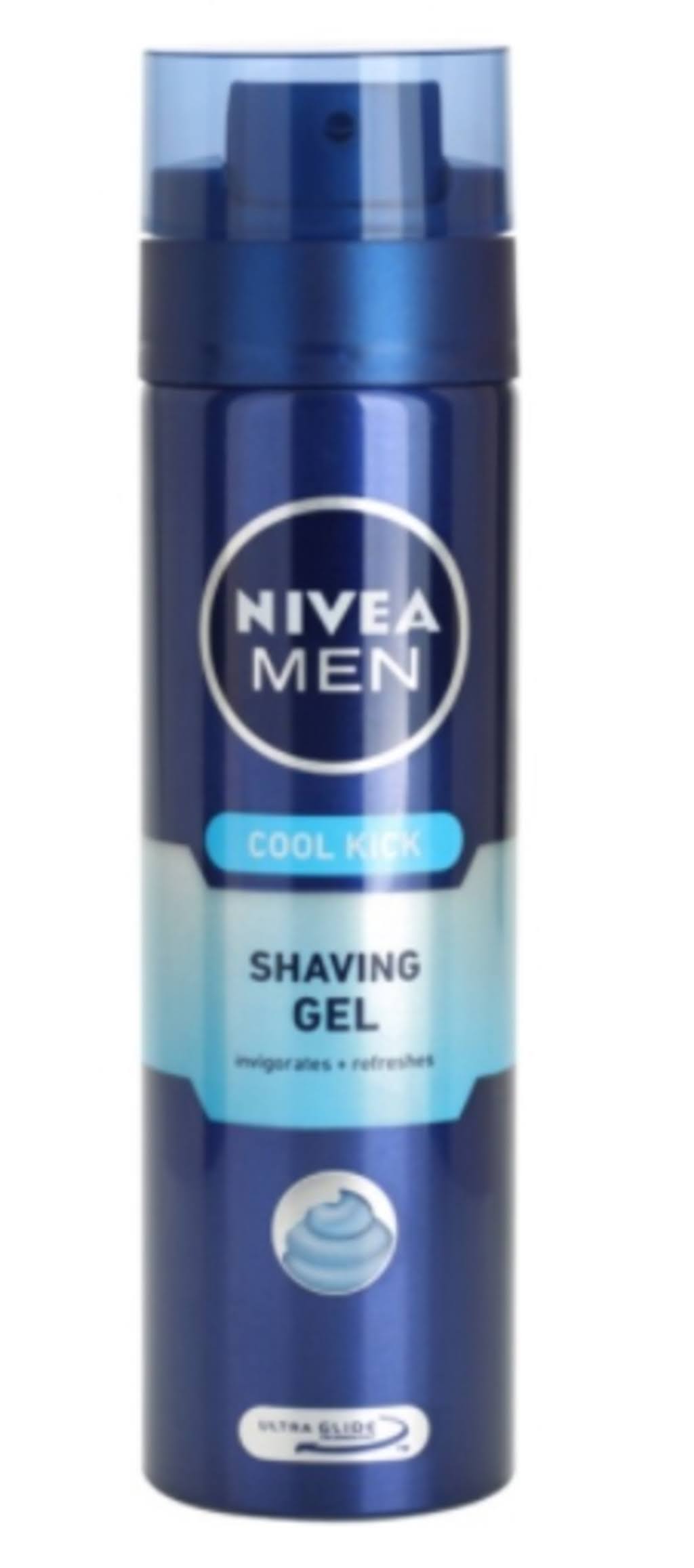 Nivea Men Cool Kick Shaving Gel - 200ml