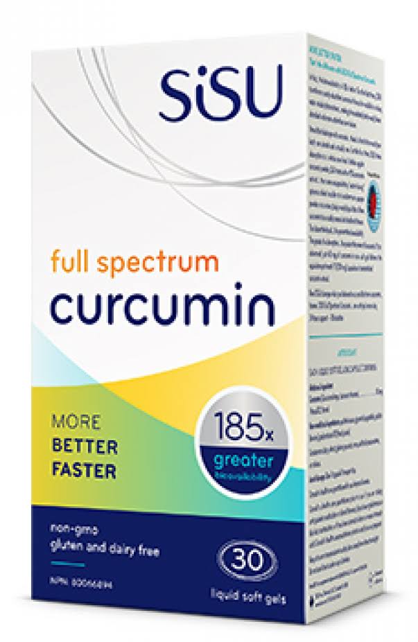 Sisu - Full Spectrum Curcumin - 30 softgels