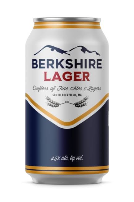 Berkshire Brewing Company - Lager (6 Pack 12oz cans)
