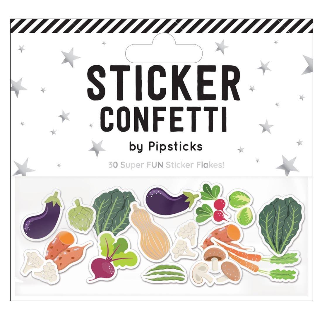 Pipsticks Garden Variety Sticker Confetti