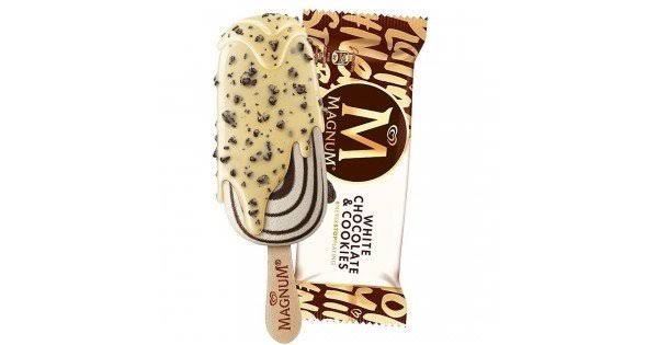 Magnum White Chocolate and Cookies Ice Cream - 74g