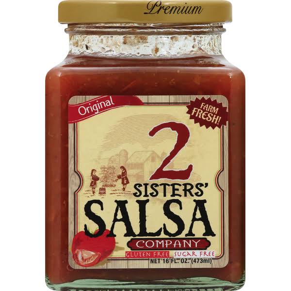 2 Sisters' Salsa Company Cajun Salsa - 16 oz