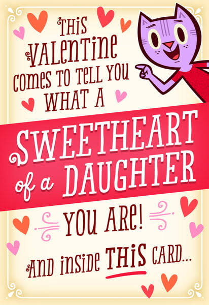 Hallmark Valentines Day Card, Multicolor