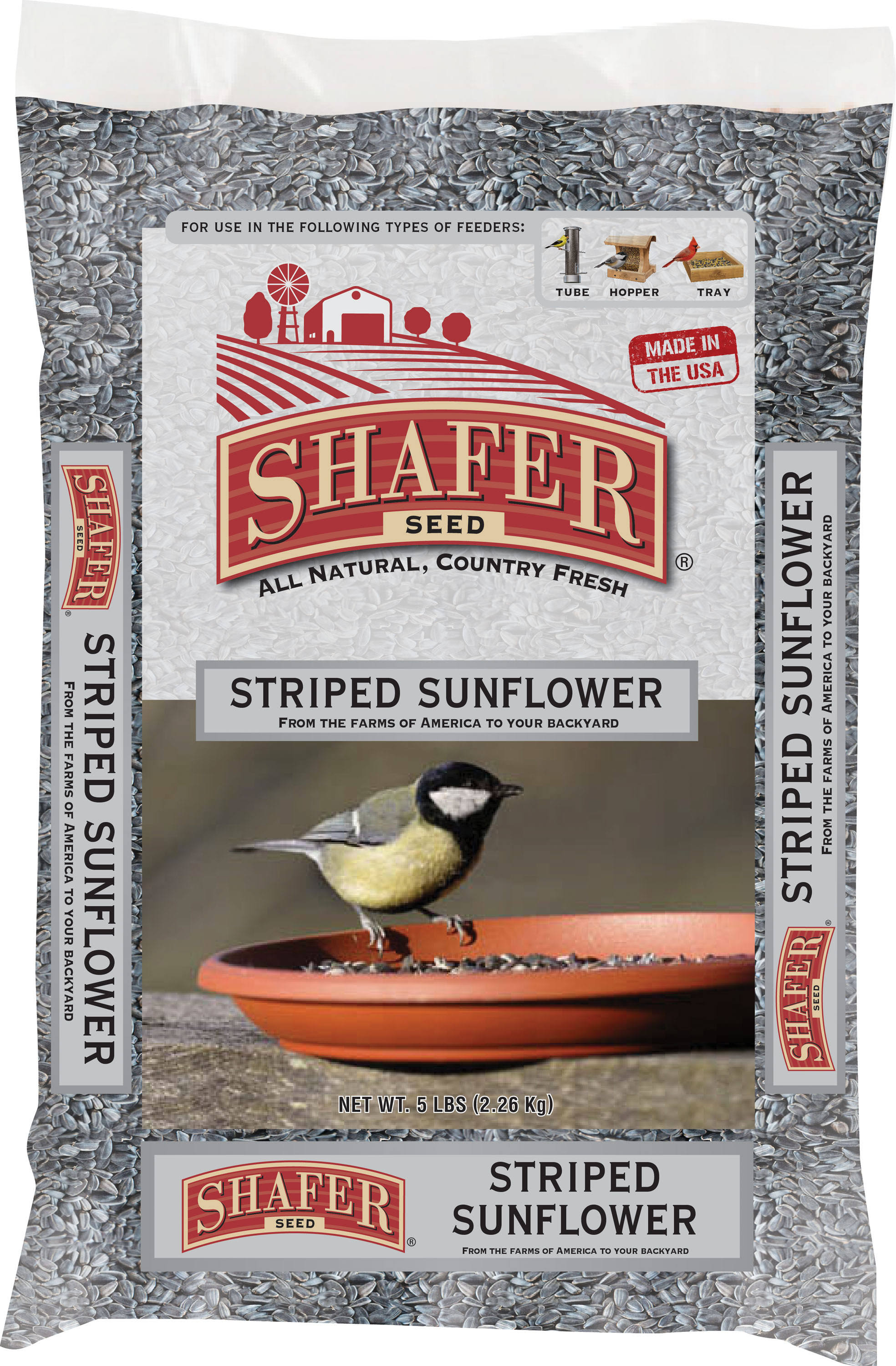 Shafer Stripe Sunflower