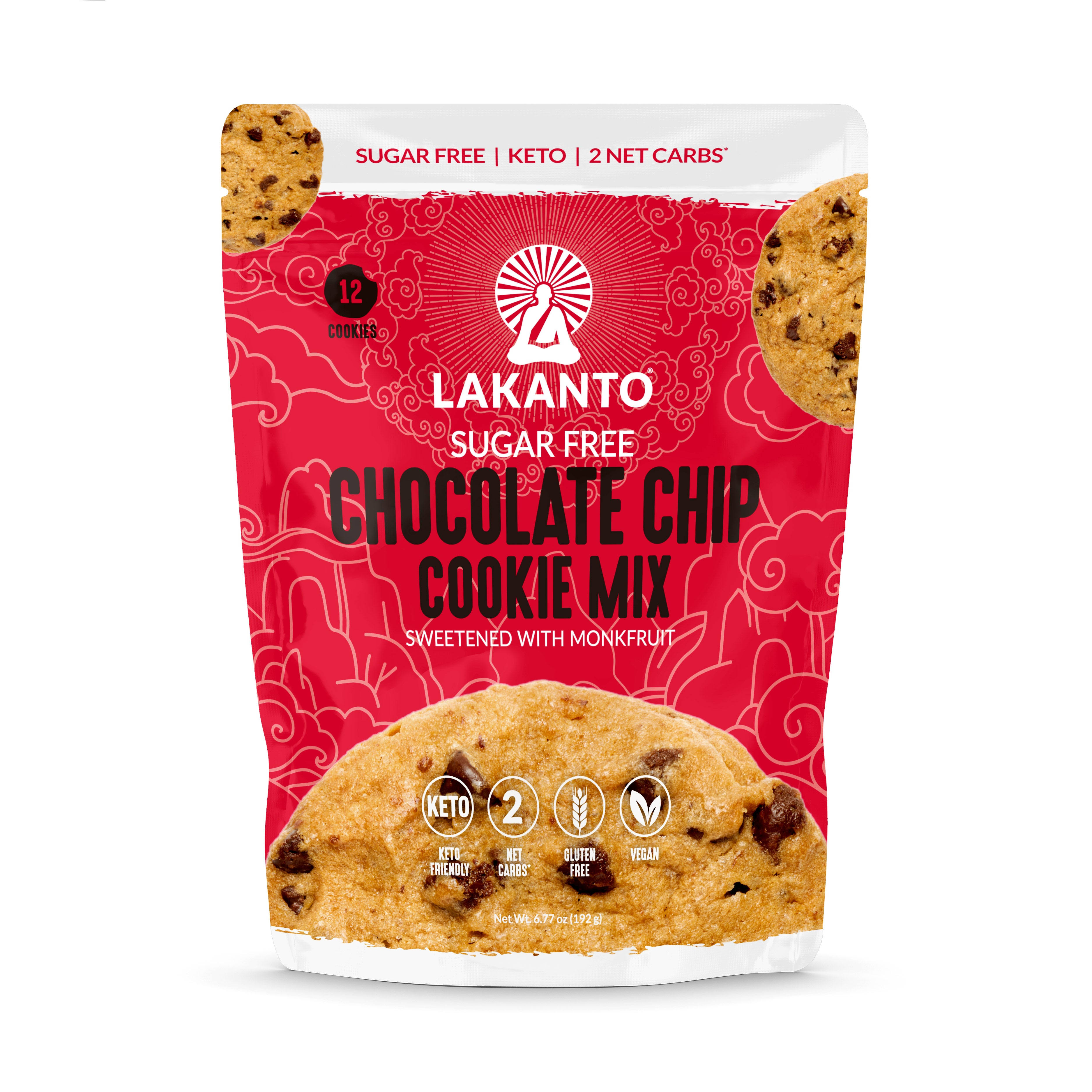 Lakanto Sugar Free Cookie Mix Chocolate Chip 192g