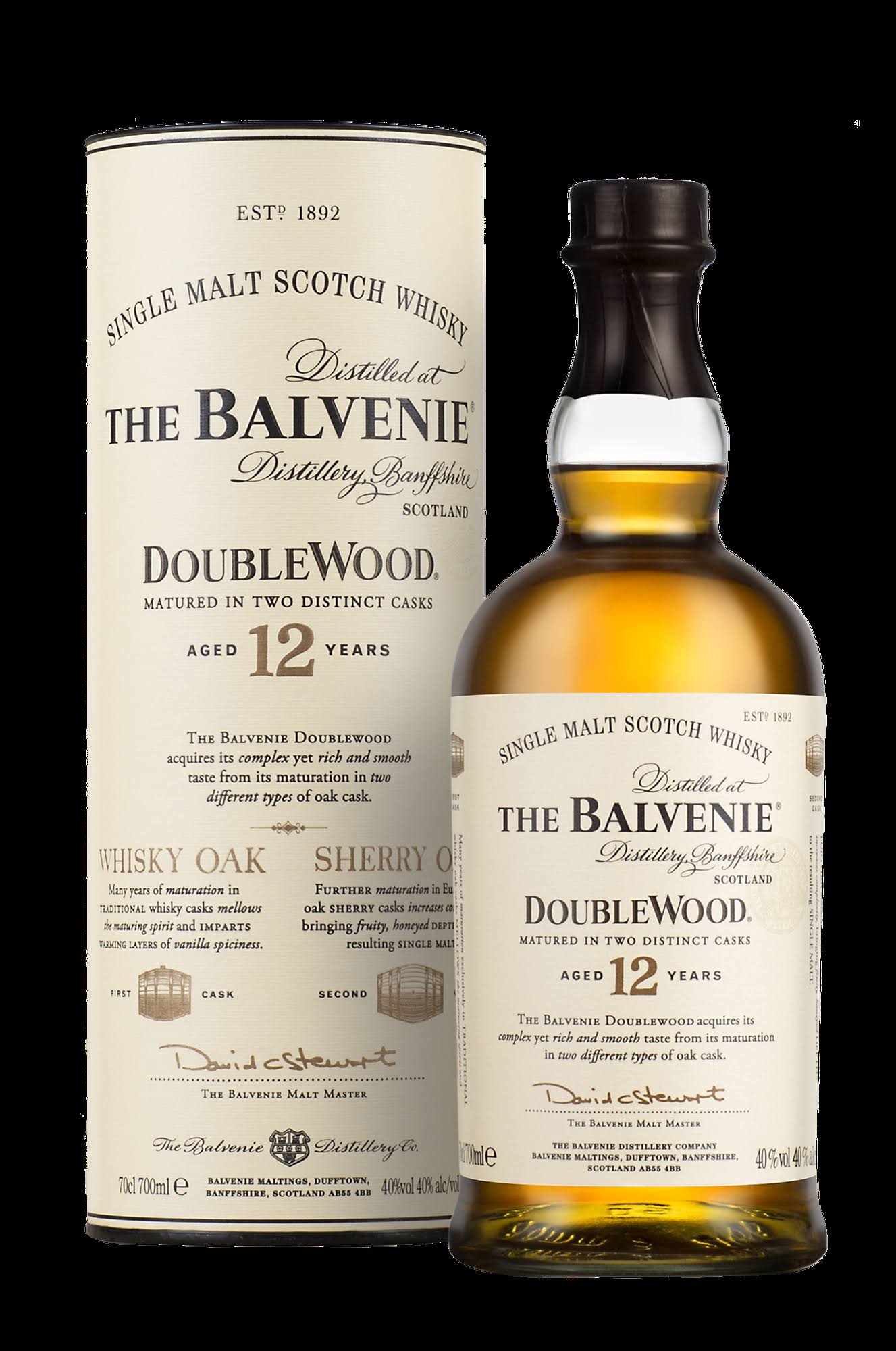 Balvenie 12 Year Old Malt Whisky - 700ml