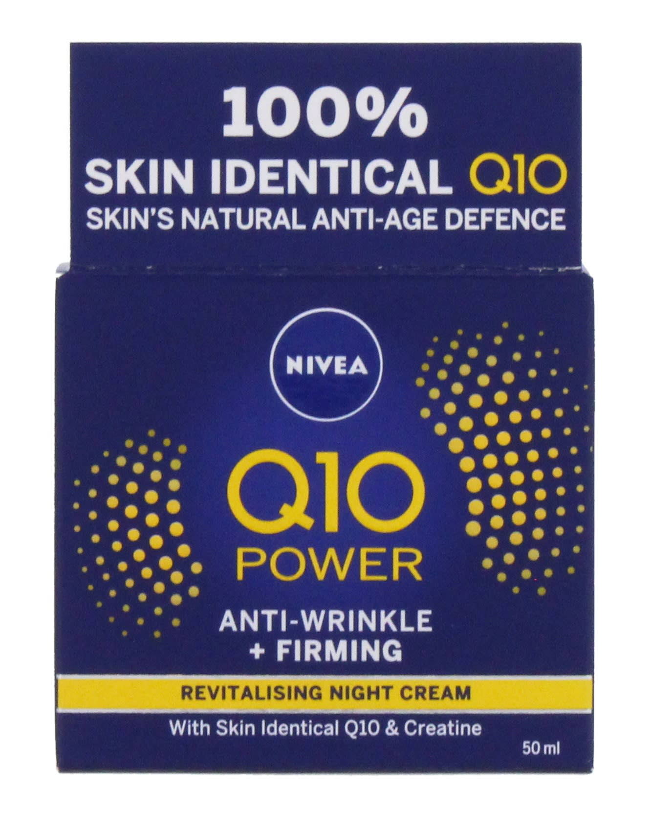 Nivea Q10 Power Anti-Wrinkle + Firming Night Cream - 50ml