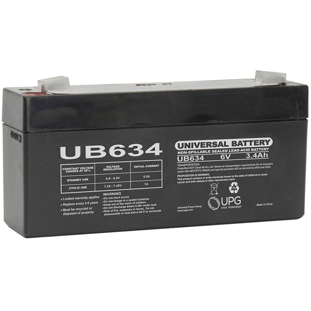Bright Way Group BW 634 - 6V 3.4Ah SLA Battery