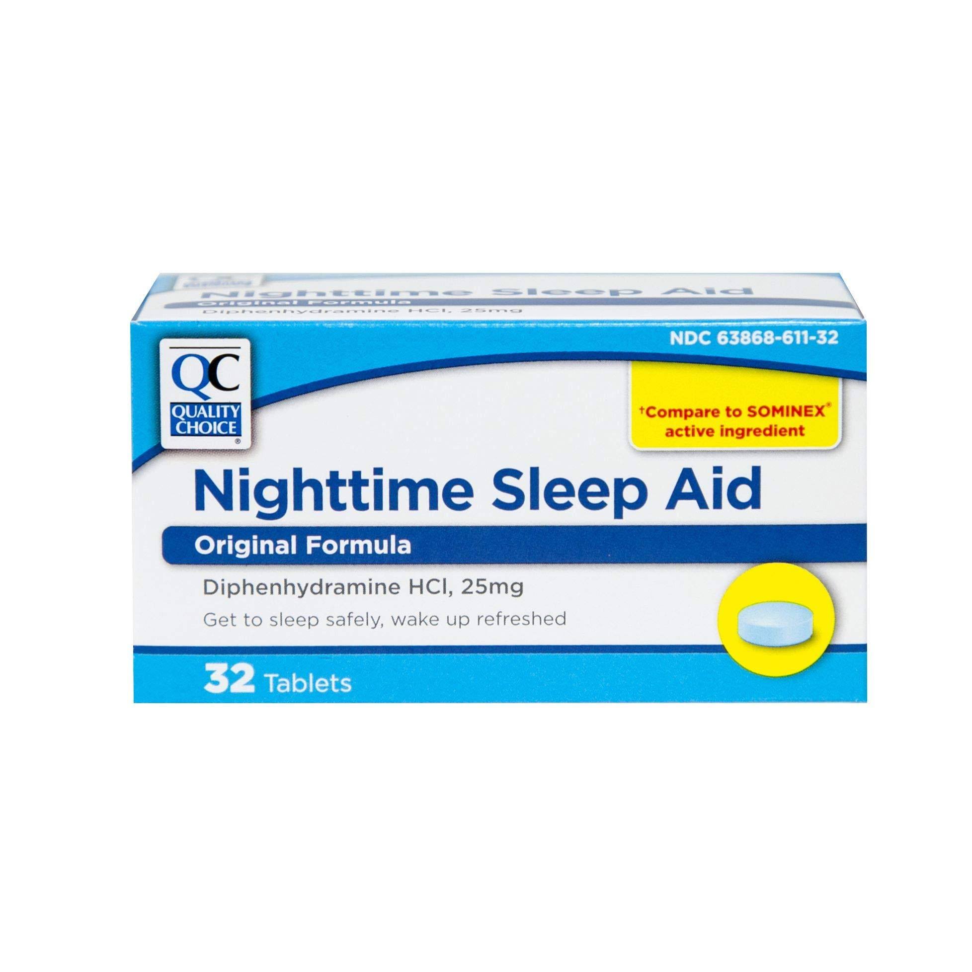 Quality Choice Night Time Sleep Aid Tablets
