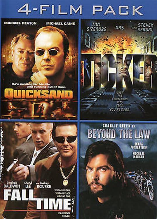 Quicksand / Ticker / Fall Time / Beyond The Law (dvd)