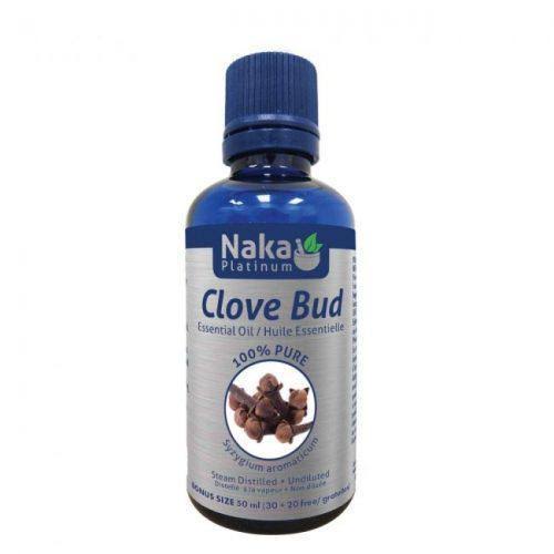 Naka Platinum Clove Bud Essential Oil 50ml - Nutrition Junction