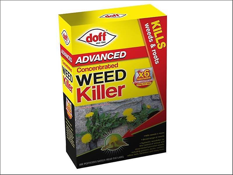 Doff FFW006DOF Advanced Concentrate Weed Killer - 80ml, 6ct