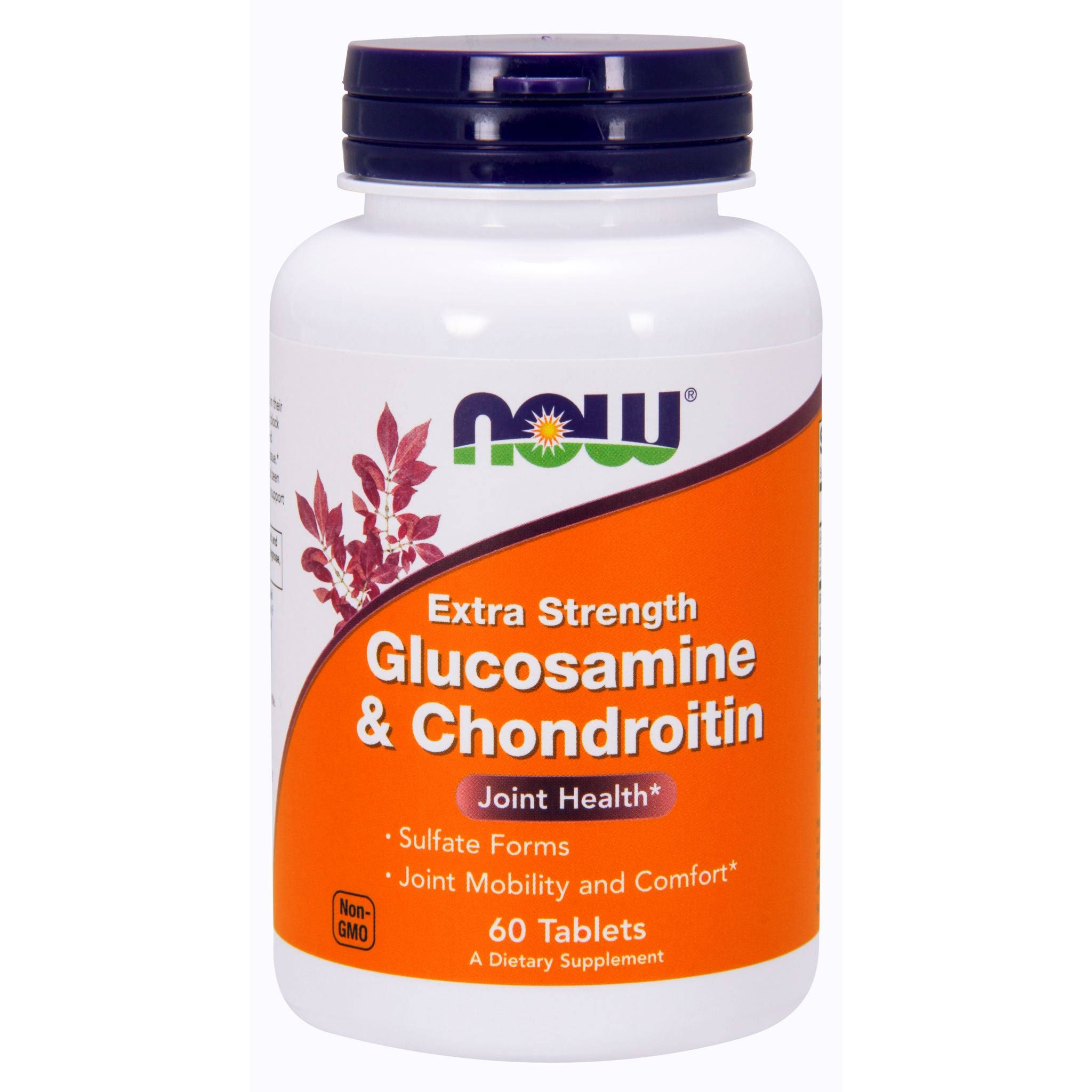 Now Foods Glucosamine and Chondroitin Supplement - Extra Strength, 60 Tablets