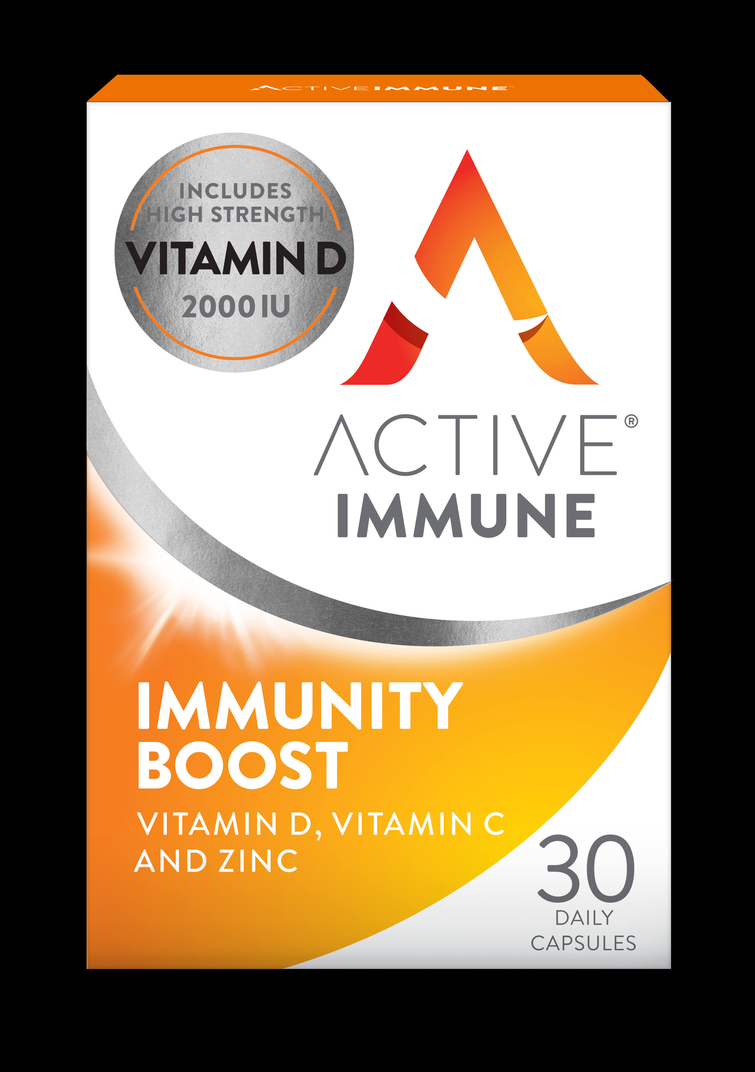 Active Immune | Vitamin D, C & Zinc | Twin Pack