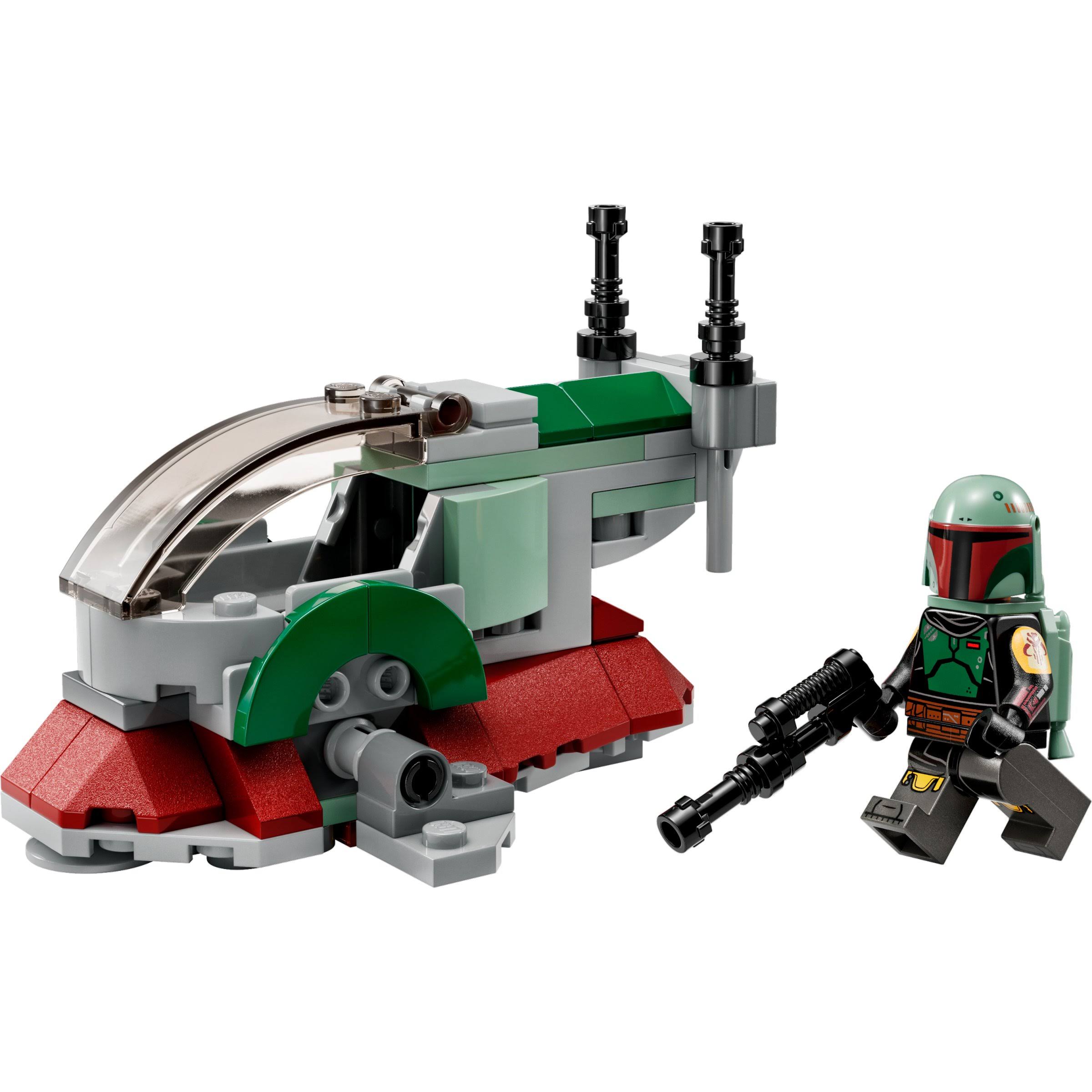 Lego Star Wars Boba Fett's Starship Microfighter 75344, Building Toy Vehicle