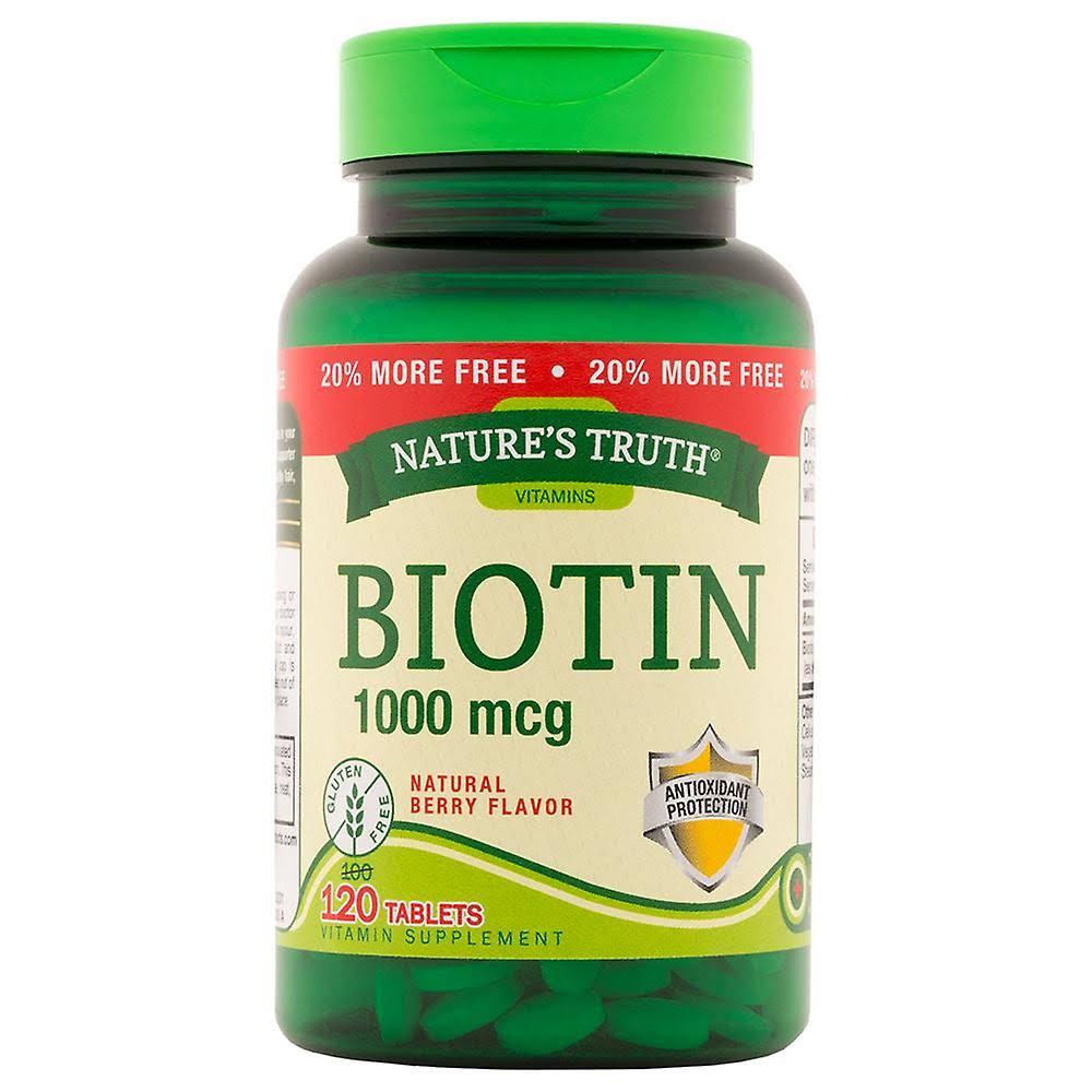 Nature's Truth Biotin - 1000mcg, x120