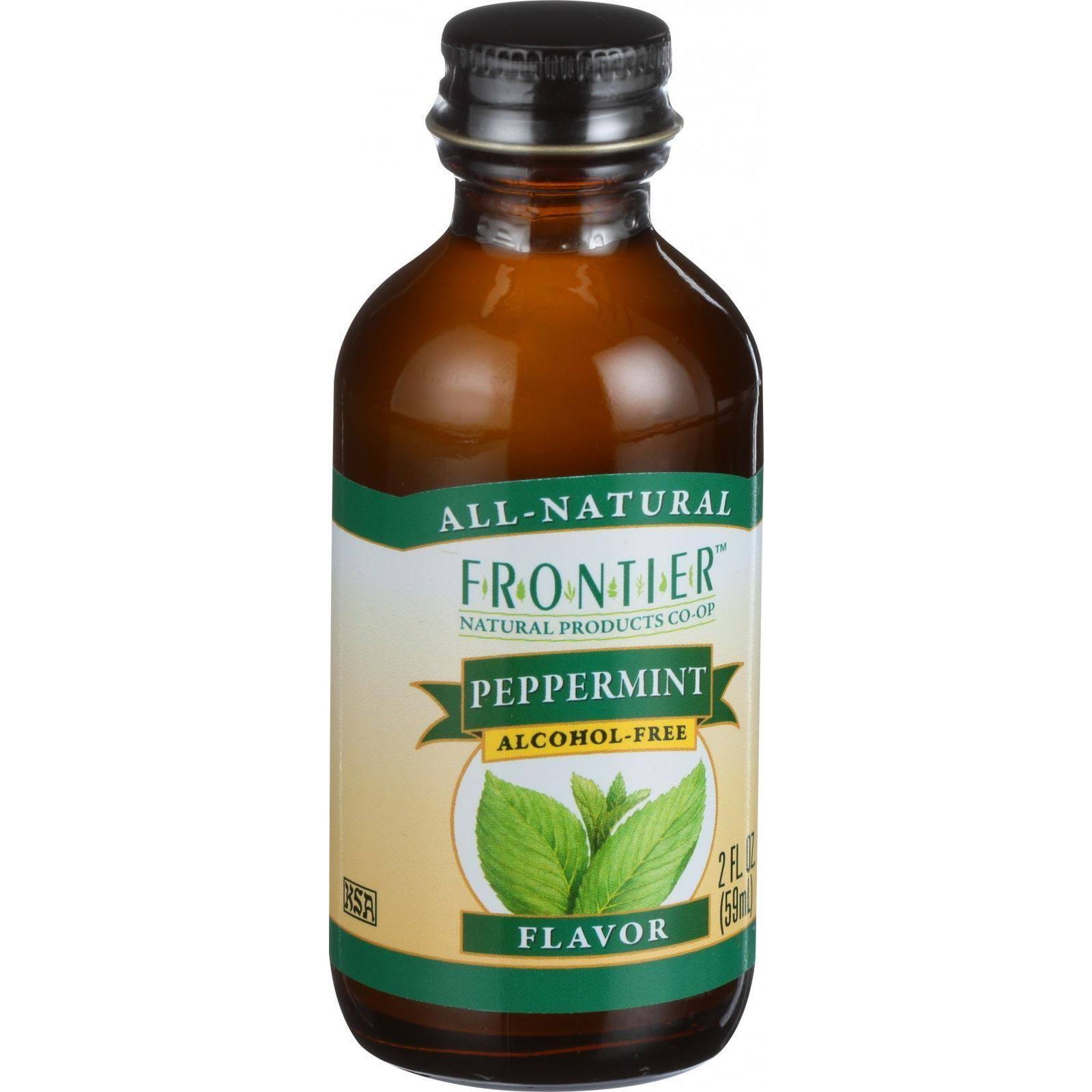 Frontier Natural Products Peppermint Flavor - 2 oz