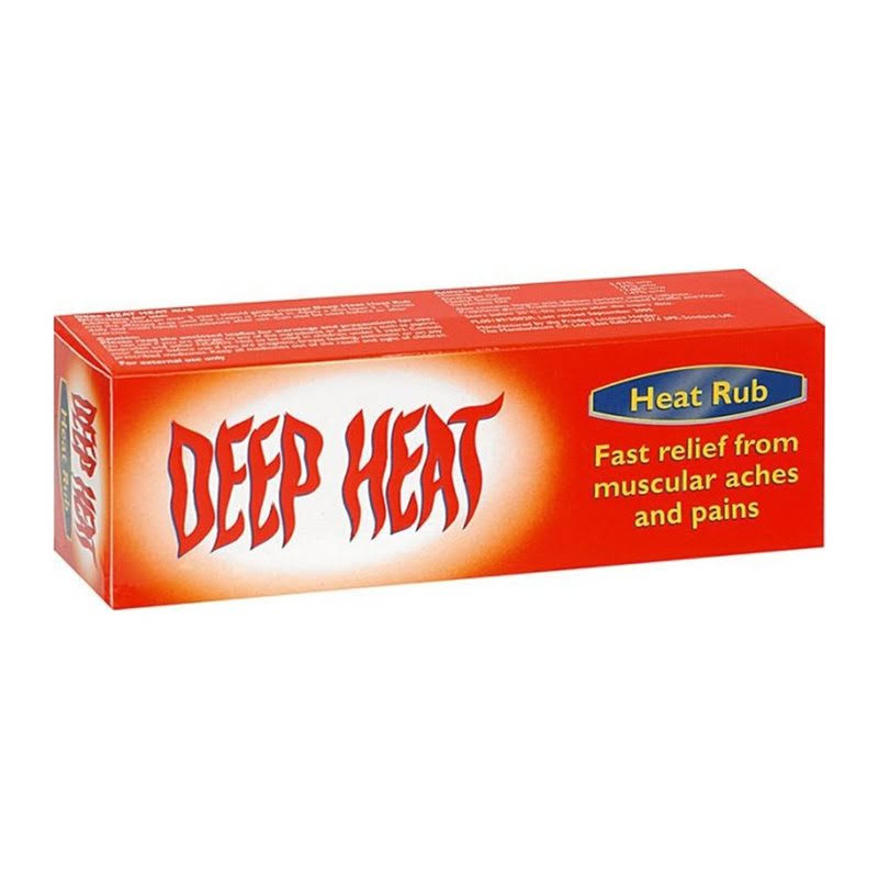 Deep Heat Cream Rub 100G