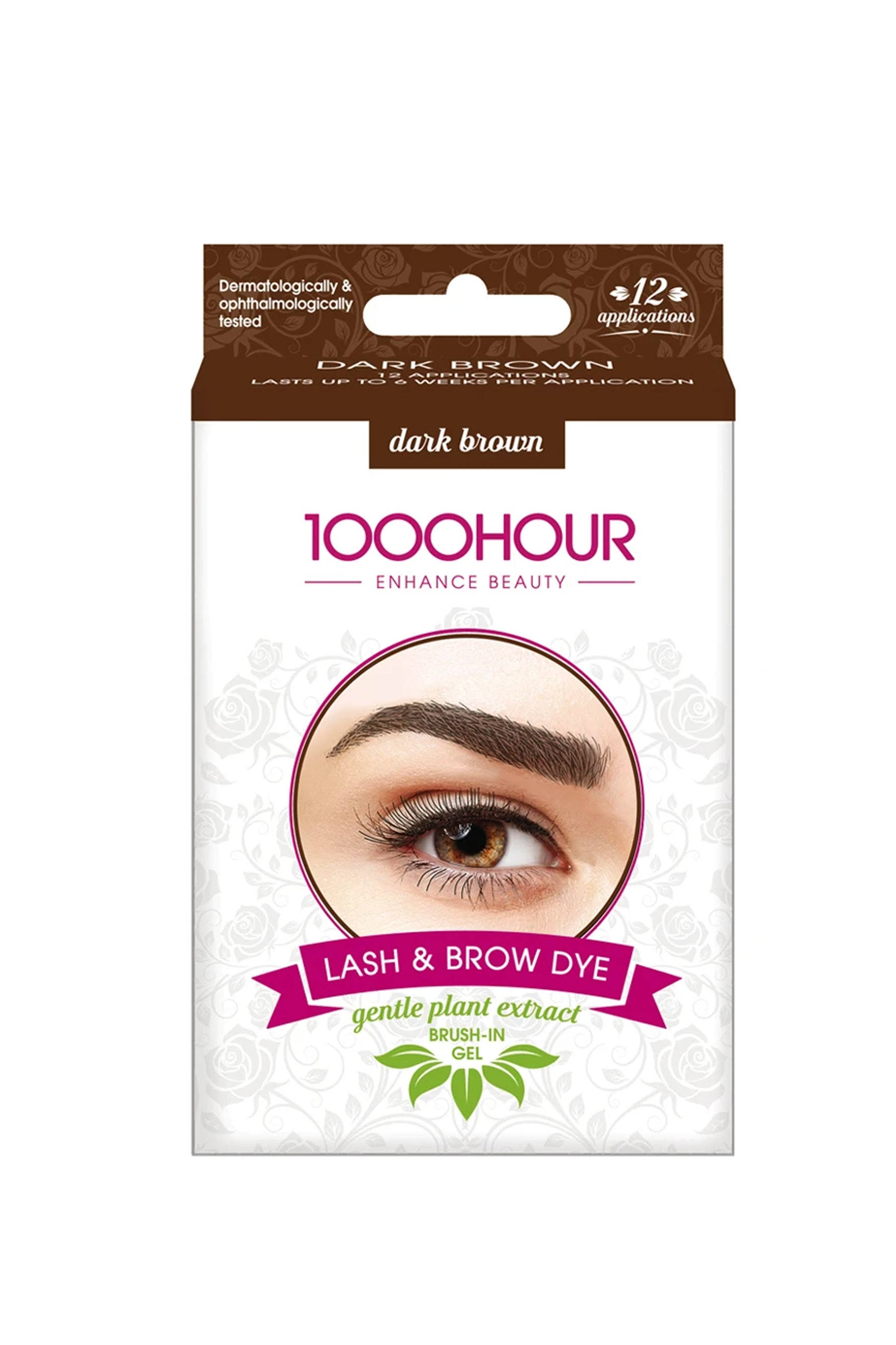 1000 Hour Lash & Brow Dye Kit - Dark Brown