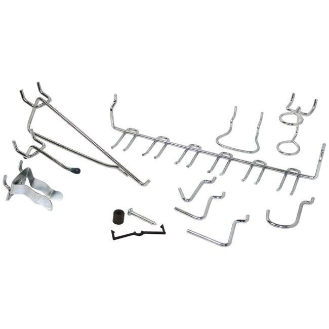 Crawford Products Peg Hook - 47 Pieces