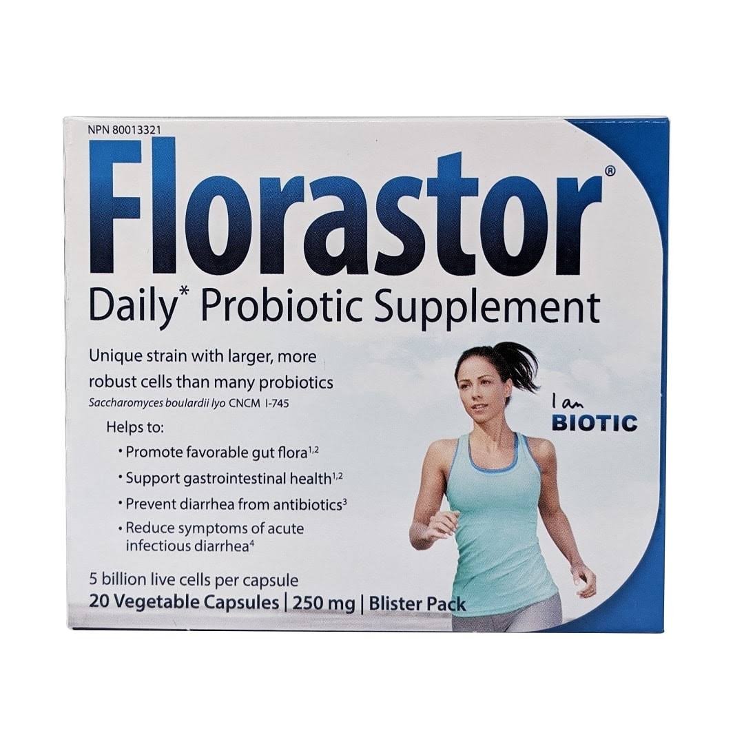Florastor Probiotic 20 Capsules