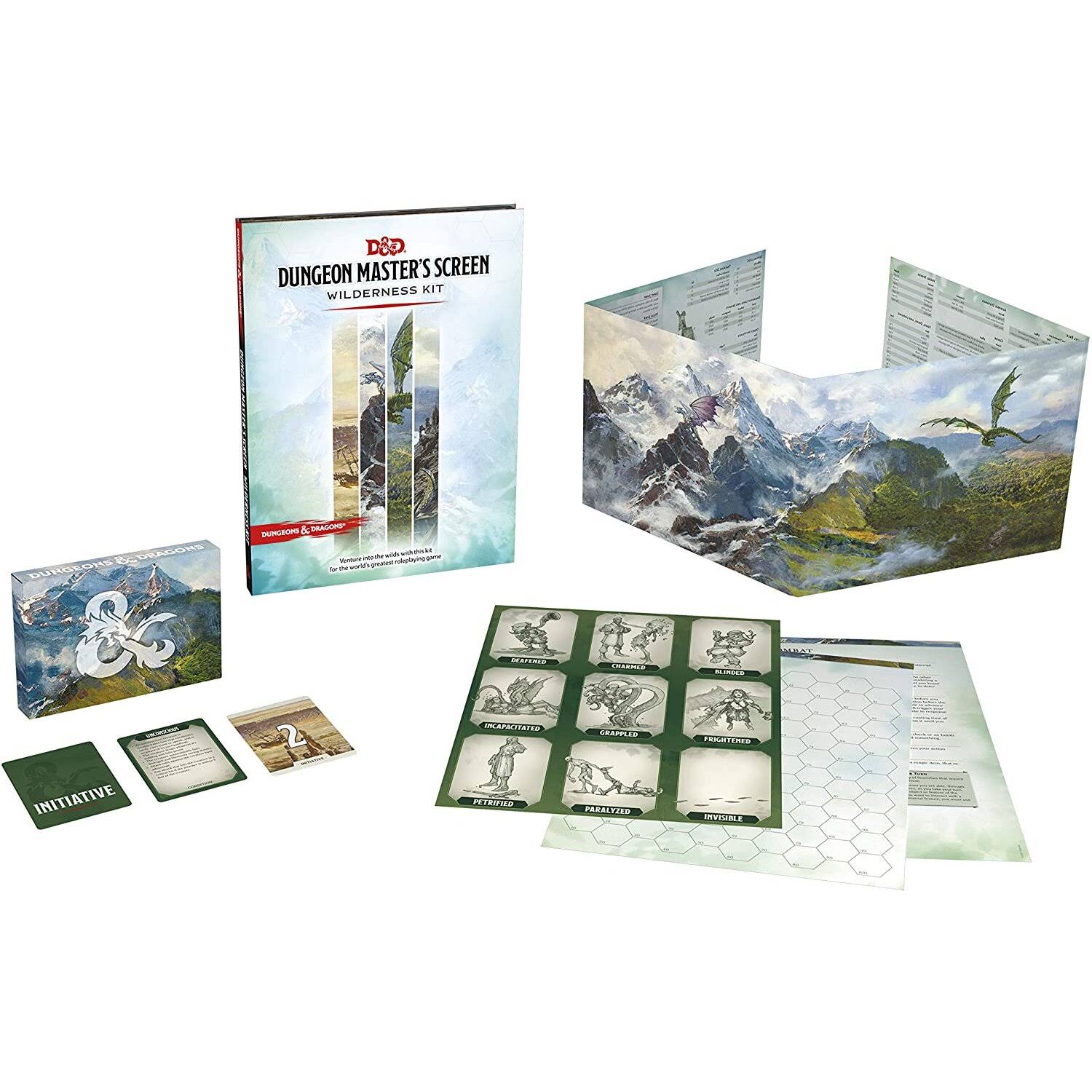 D&D Dungeon Master's Screen Wilderness Kit