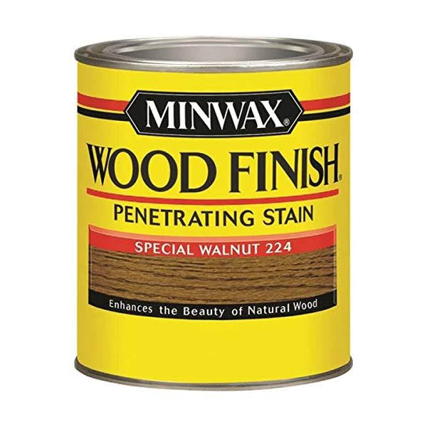 Minwax 70006444 Oil Based Penetrating Wood Finish - Special Walnut, 1qt