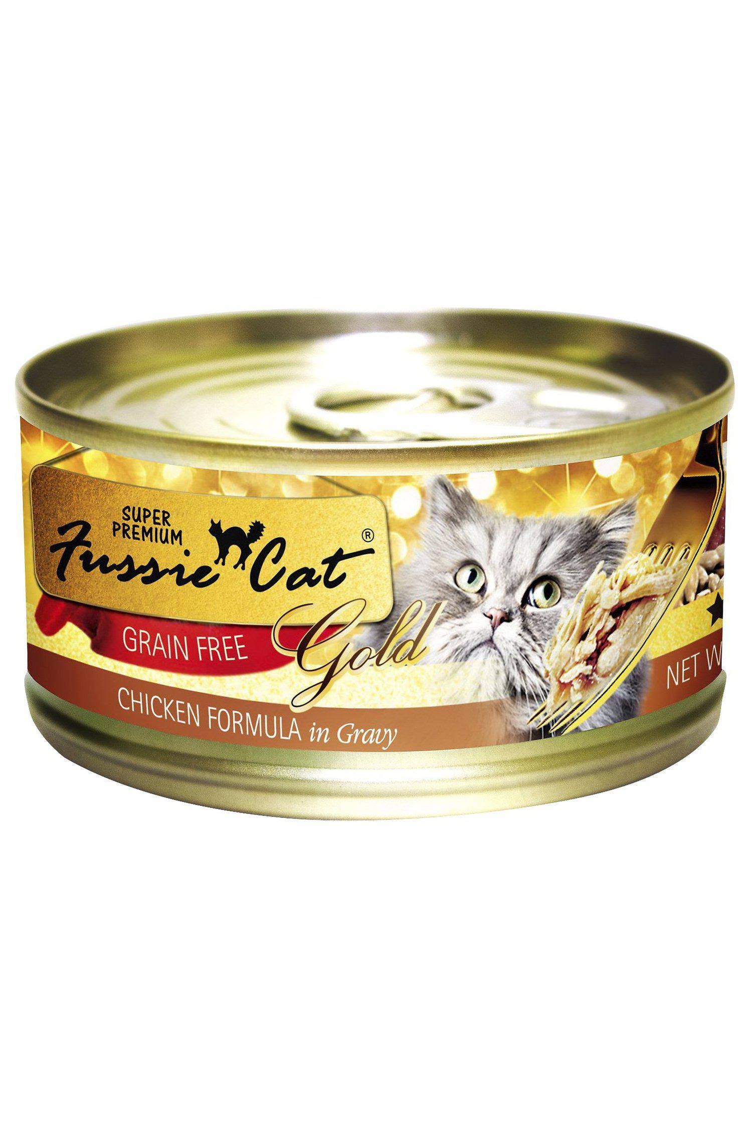 Fussie Cat Super Premium Chicken Formula in Gravy Canned Cat Food