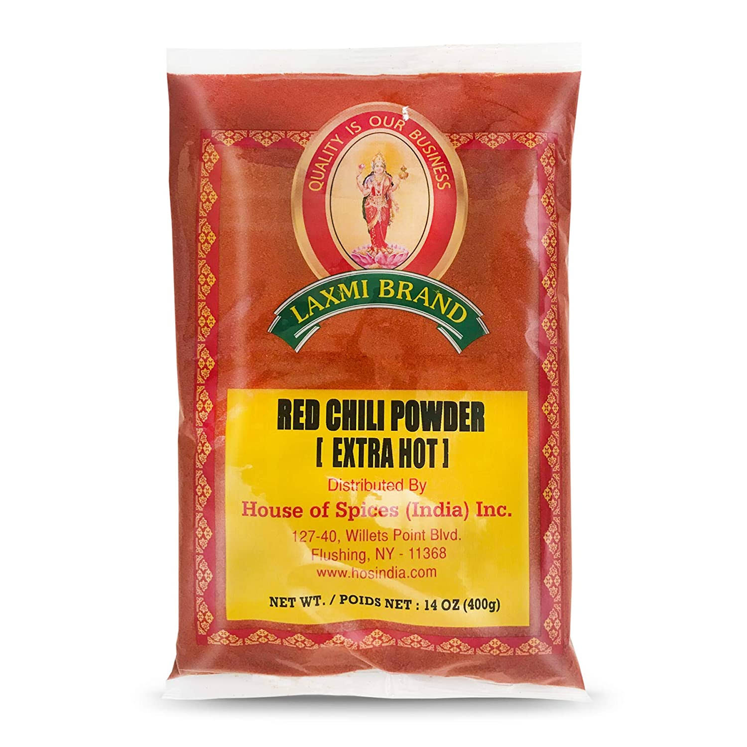 Laxmi Red Chilli Powder - Xtra Hot, 400g