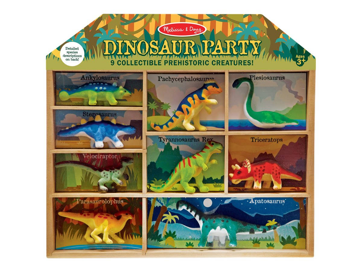 Melissa & Doug Dinosaur Party Play Set