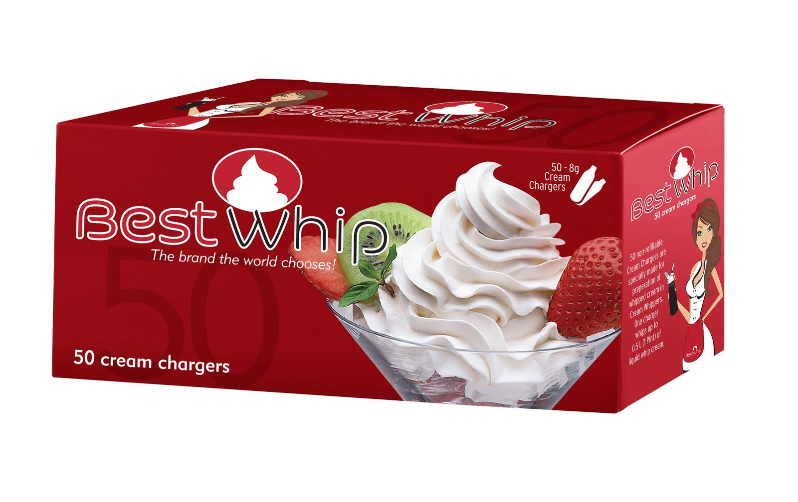 Best Whip N20 Whipped Cream Chargers - 600 Pack