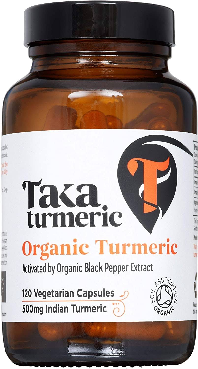 Taka Turmeric Organic Turmeric Supplement - 500mg, 120ct