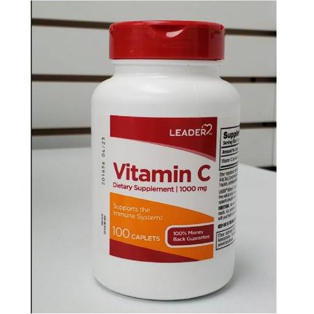 Leader Vitamin C 1000mg Tablets 100ct