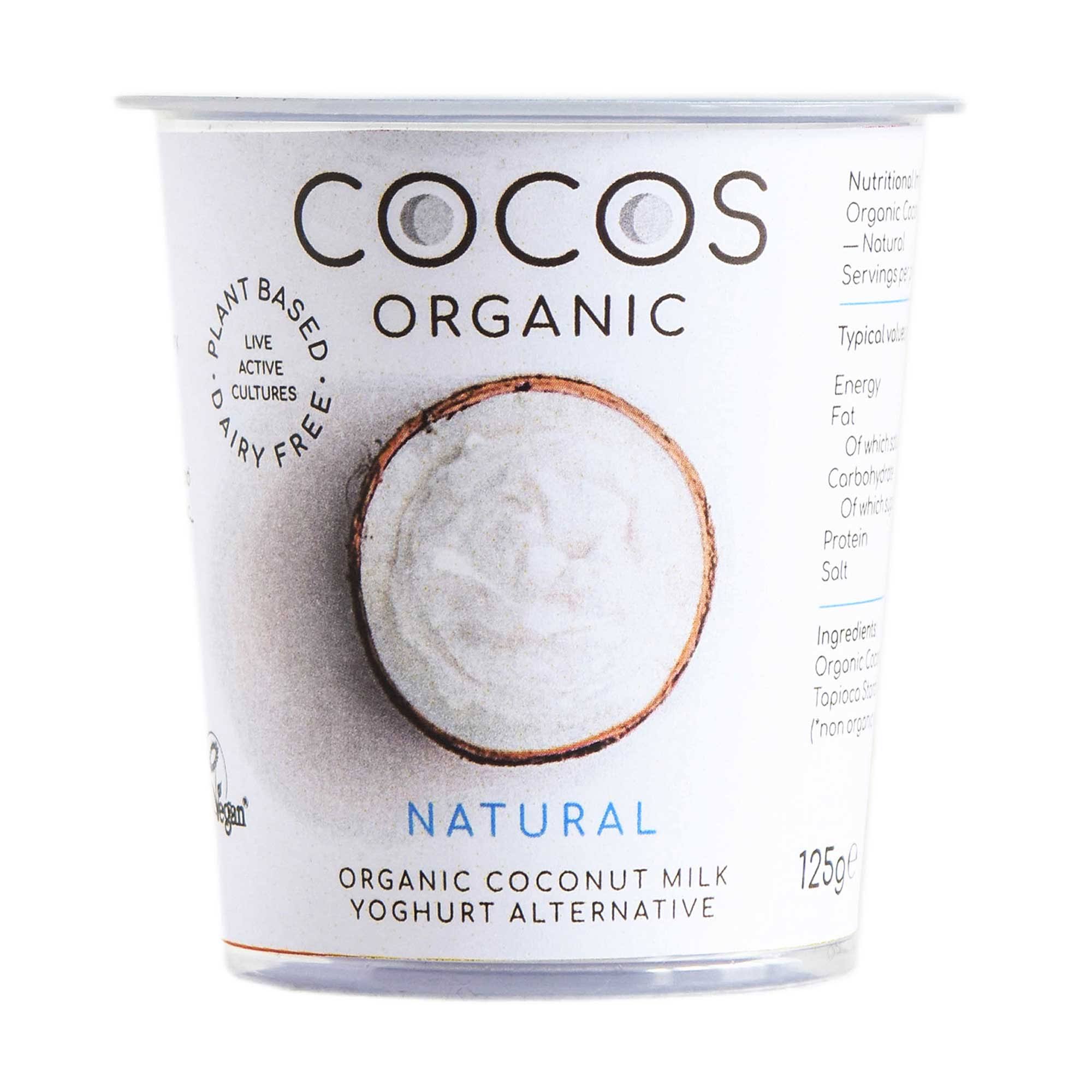 Cocos Coconut Yoghurt Natural 125g