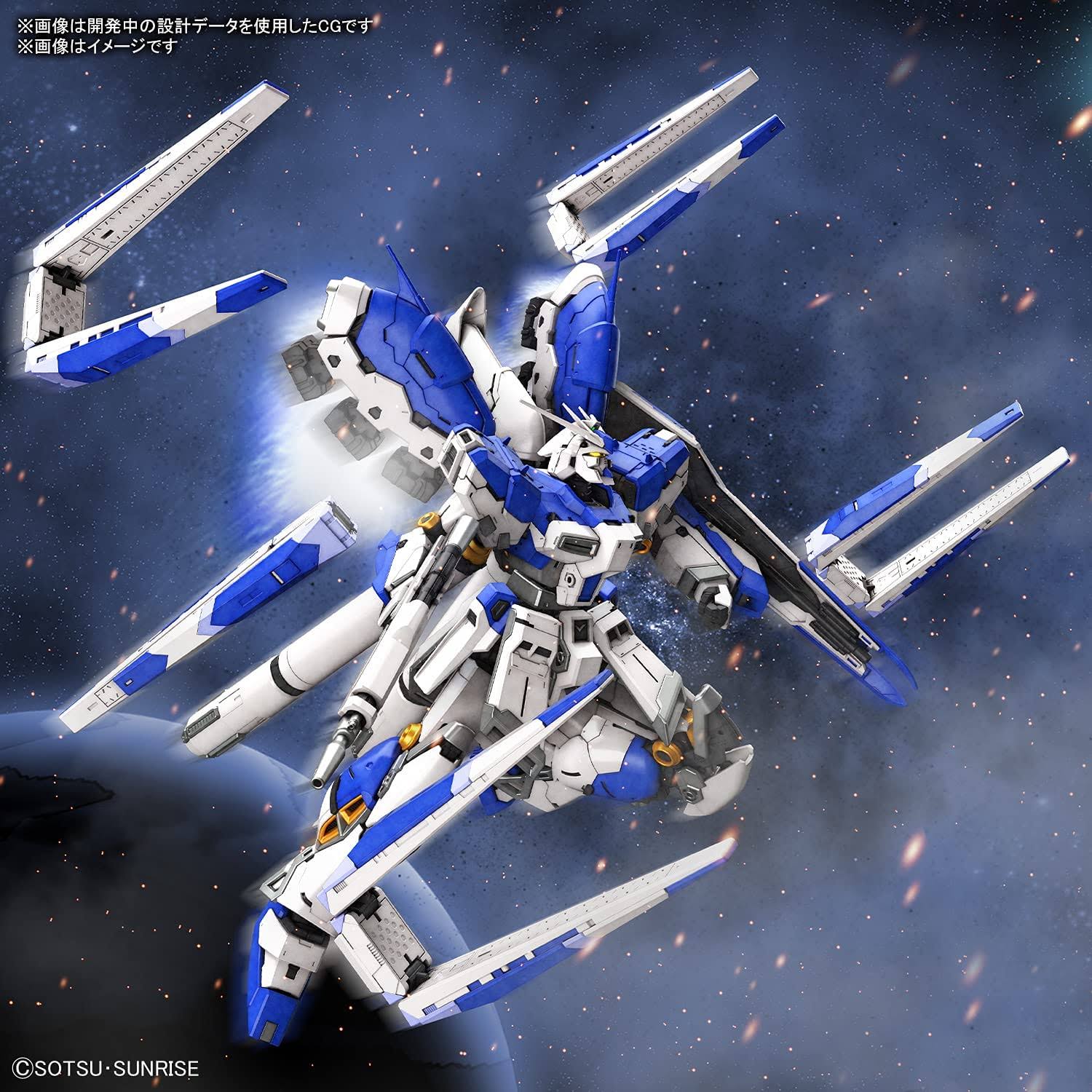 Bandai Real Grade Rg 1/144 Mobile Suit Gundam RX-93-ν2 Hi-ν Gundam