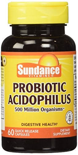 Sundance Probiotic Acidophilus Quick Release DIetary Supplement - 60ct