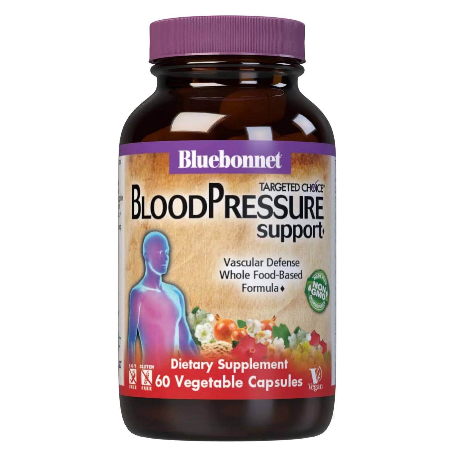 Bluebonnet Nutrition Blood Pressure Support Vascular Defense Dietary Supplement - 60ct