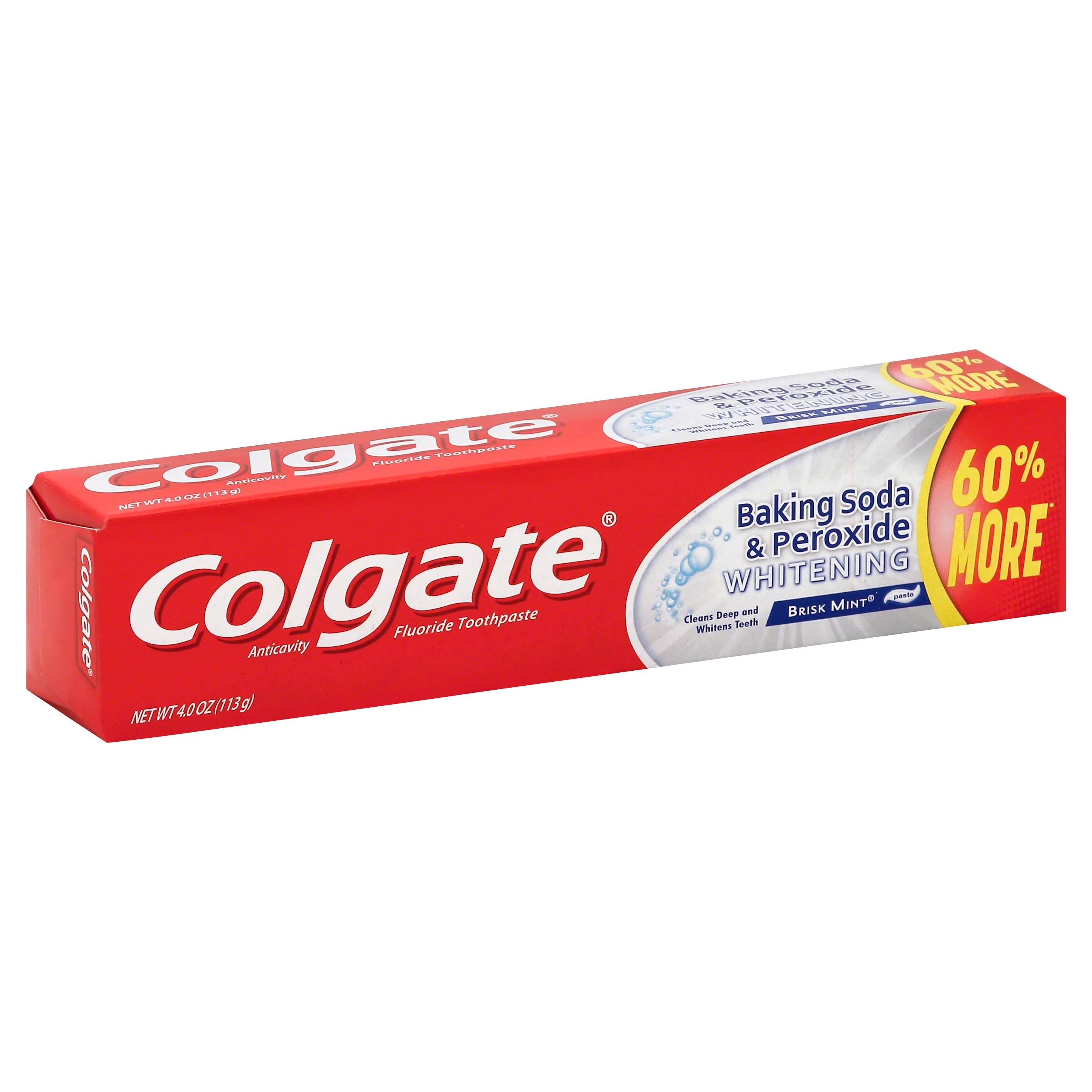 Colgate Baking Soda and Peroxide Whitening Bubbles Toothpaste - 4oz