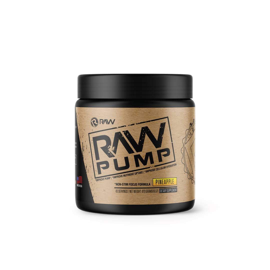Raw Nutrition UK Pump - Pre Workout Pineapple