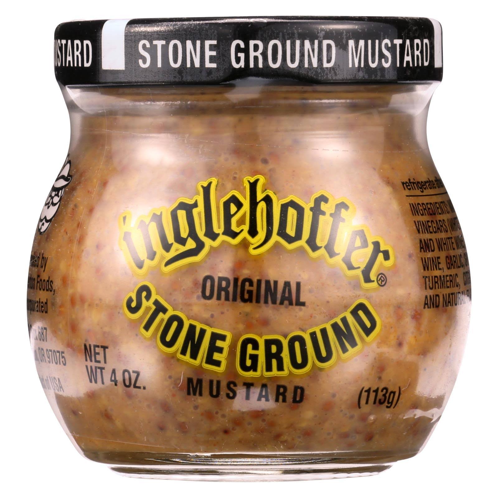Inglehoffer Stone Ground Mustard - 4oz, Original