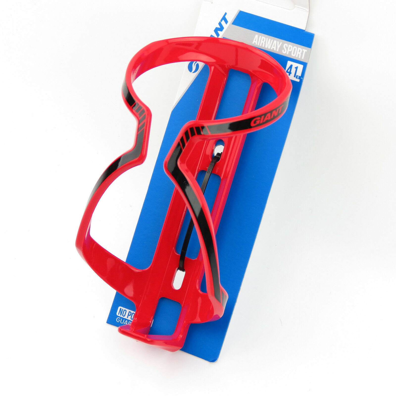 490000093 Airway Sport Bike Bicycle Cycling Water Bottle Cage Holder - Red