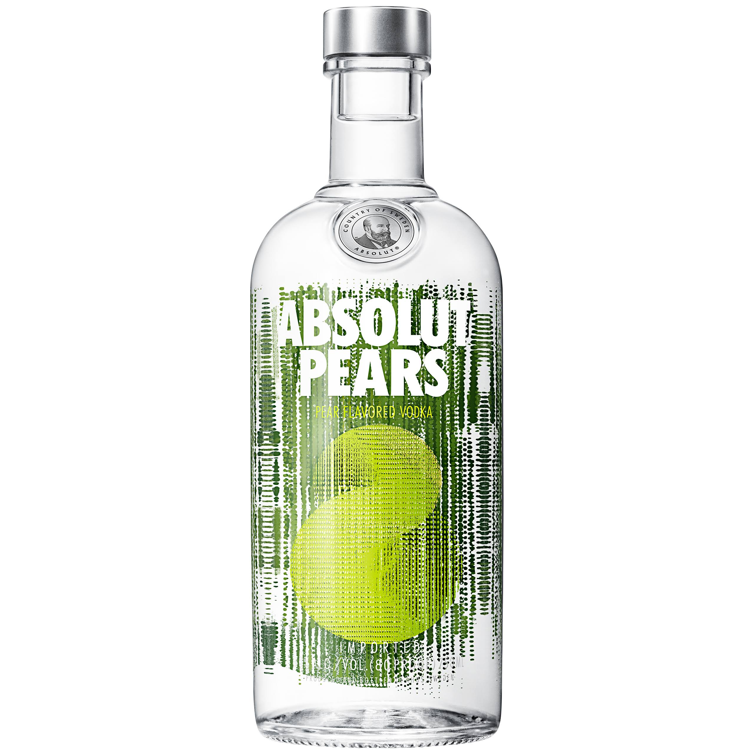 Absolut Vodka, Pear, Imported - 750 ml