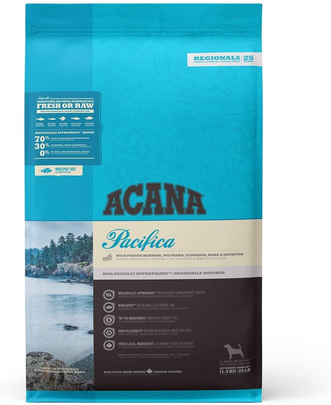 Acana Pacifica Dog Food - 13kg