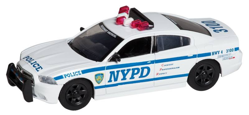 Daron NYPD Dodge Charger Die Cast Police Car - Scale 1:43