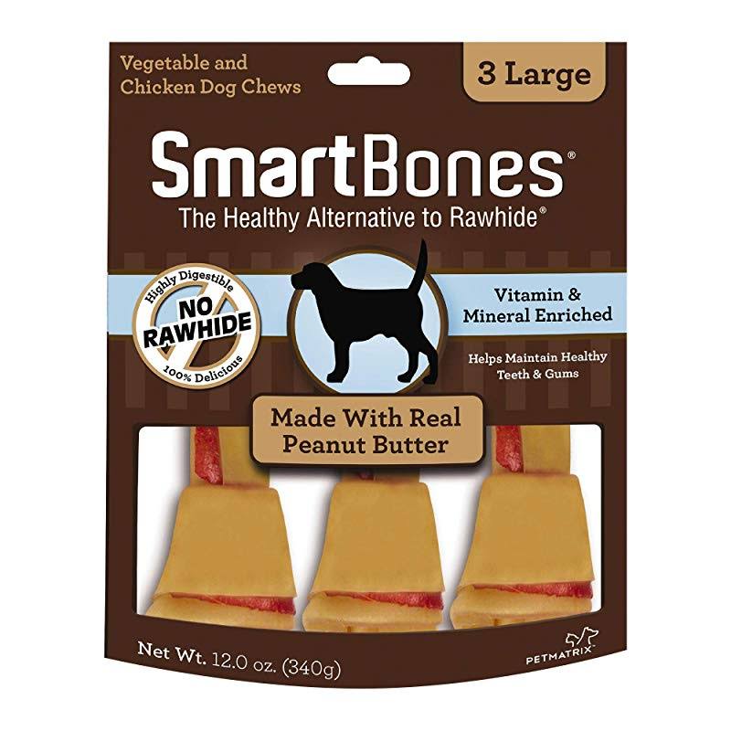 SmartBones Dog Chews - Vegetable And Chicken Chews, 3 Pack