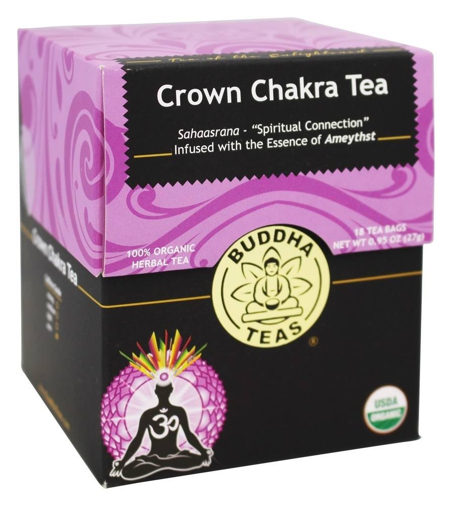 Buddha Teas Crown Chakra Organic Tea - 18ct