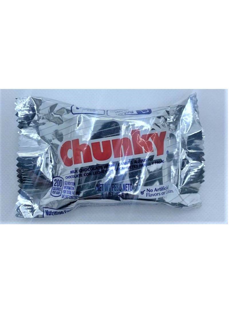 Chunky Candy, Milk Chocolate with Peanuts & Raisins - 1.4 oz