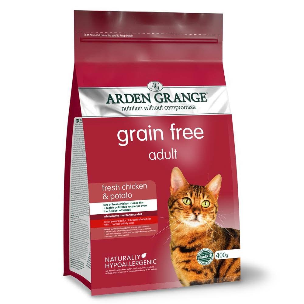 Arden Grange Adult Cat Food - Chicken & Potato, 400g